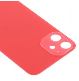 Cache vitre arrière pour iPhone 12 Mini (Rouge)(Avec Logo) à 13,90 €
