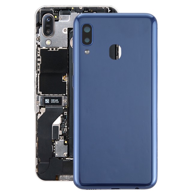 Battery Back Cover with side keys for Samsung Galaxy A20e SM-A202F (Blue)(With Logo) at 14,79 €