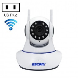 ESCAM G01 1080P P2P WiFi Indoor IP Camera, TF Card Reader, PT, Night Vision, Onvif, US Plug at 46,58 €
