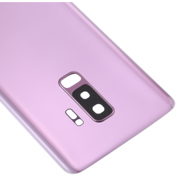 Cache arrière avec lentille pour Samsung Galaxy S9+ SM-G965 (Violet)(Avec Logo) à 12,90 €