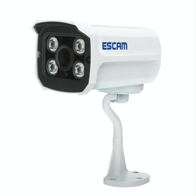 ESCAM QD300 HD 1080P P2P POE WIFI IP Camera with Night Vision, Motion Detection, ONVIF (White) at 51,94 €
