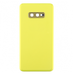 Achterkant met lens voor Samsung Galaxy S10e (Geel)(Met Logo) voor 14,90 €
