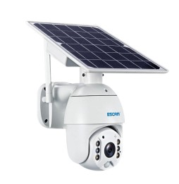 ESCAM QF480 HD 1080P 4G PT Solar Panel IP Camera with Night Vision, Motion Detection, TF Card, Two-Way Audio (White) at 269,34 €