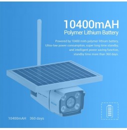 ESCAM QF460 HD 1080P 4G Solar Panel WIFI IP Camera with, Night Vision, TF Card, US Plug at 214,88 €