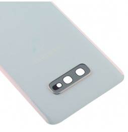 Battery Back Cover with Lens for Samsung Galaxy S10e SM-G970 (White)(With Logo) at 14,90 €