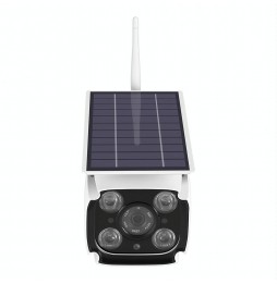 ESCAM QF260 1080P Solar Panel WIFI IP Camera with Motion Detection, Night Vision, TF Card Reader, Two-Way Audio (White) at 11...