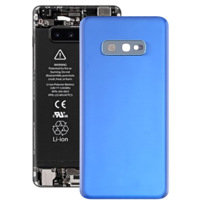 Rückseite Akkudeckel mit Linse für Samsung Galaxy S10e SM-G970 (Blau)(Mit Logo) für 14,90 €