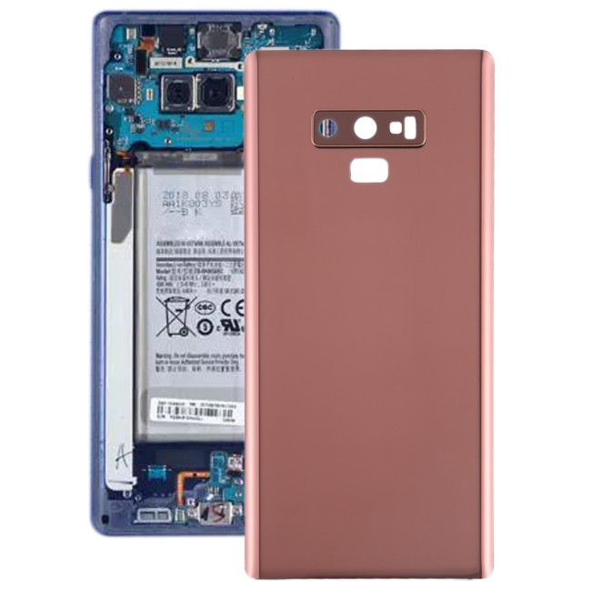 Cache arrière avec lentille pour Samsung Galaxy Note 9 SM-N960 (Or)(Avec Logo) à 17,90 €