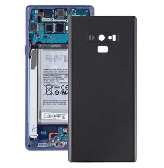 Rückseite Akkudeckel mit Linse für Samsung Galaxy Note 9 SM-N960 (Schwarz)(Mit Logo) für 17,90 €