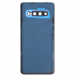 Cache arrière avec lentille pour Samsung Galaxy S10 SM-G973 (Bleu)(Avec Logo) à 15,75 €