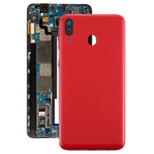 Cache arrière pour Samsung Galaxy M20 SM-M205 (Rouge)(Avec Logo) à 19,90 €