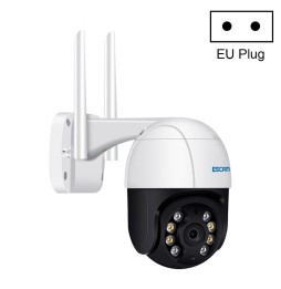 Caméra IP WiFi ESCAM QF518 5MP détection et suivi mouvement humain, double vision nocturne, stockage cloud, audio bidirection...