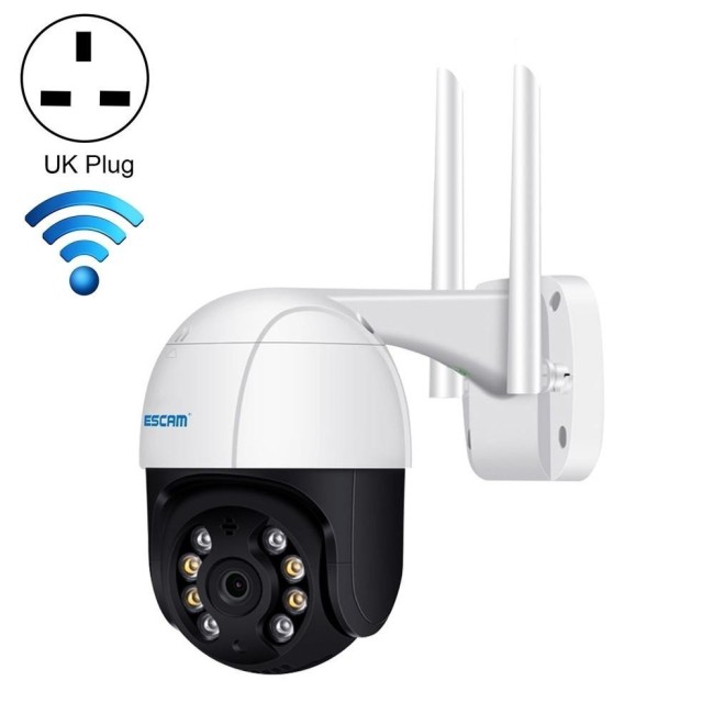 ESCAM QF218 1080P WIFI IP Camera with Human Detection, ONVIF, Night Vision, TF Card Reader, Two Way Audio, UK Plug at 57,22 €