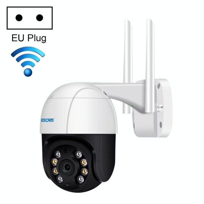 ESCAM QF218 1080P WIFI IP Kamera mit menschlicher Erkennung, ONVIF, Nachtsicht, TF Kartenleser, Zweiwege Audio, EU Stecker fü...