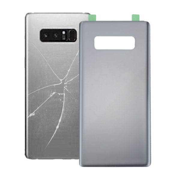 Battery Back Cover for Samsung Galaxy Note 8 SM-N950 (Silver)(With Logo)