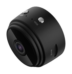 Groothoek WIFI IP-camera met nachtzicht A9 1080P (zwart) voor 17,94 €
