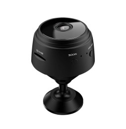 Caméra IP WIFI grand angle avec vision nocturne A9 1080P (noir) à 17,94 €