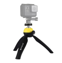 PULUZ Pocket Mini Tripod Mount with 360 Degree Ball Head & Phone Clamp for Smartphones(Yellow) at 12,86 €