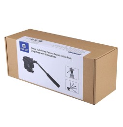 PULUZ Stativ Action Fluid Drag Head mit Gleitplatte für DSLR- und SLR-Kameras, kleine Größe (schwarz) für 88,40 €