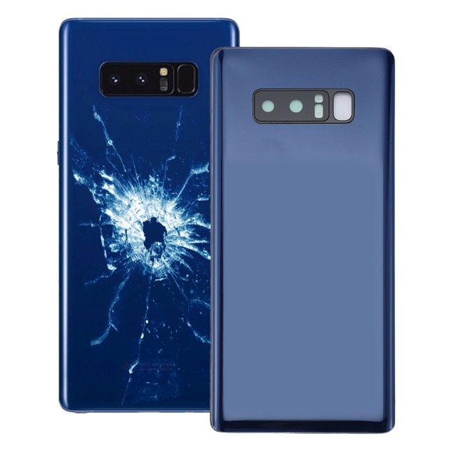 Rückseite Akkudeckel mit Linse für Samsung Galaxy Note 8 SM-N950 (Blau)(Mit Logo) für 14,90 €
