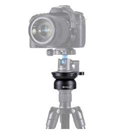 PULUZ 3/8 inch Thread Dome Professional Tripod Leveling Head Base with Bubble Level at 42,08 €