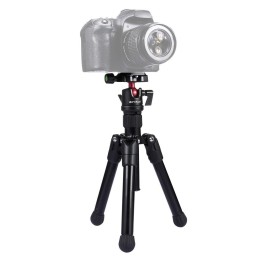 PULUZ Pocket Mini Microspur Photos Magnesium Alloy Tripod Mount with 360 Degree Ball Head for DSLR & Digital Camera, Adjustab...