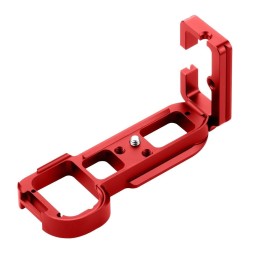 PULUZ 1/4 inch Verticale Shoot Quick Release L Plate Bracket Base Holder voor Sony A7R / A7 / A7S / A7R2 / A7S2 (rood) voor 1...