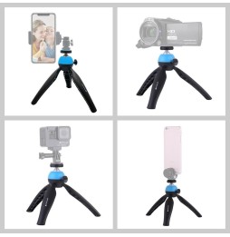 PULUZ Pocket avec rotule à 360 degrés pour smartphones, GoPro, appareils photo reflex numériques (bleu) à €15.95