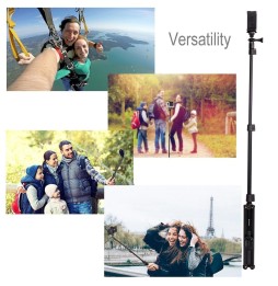 PULUZ Bluetooth Shutter Remote Selfie Stick Support de montage pour trépied pour diffusion en direct Vlogging à 18,86 €