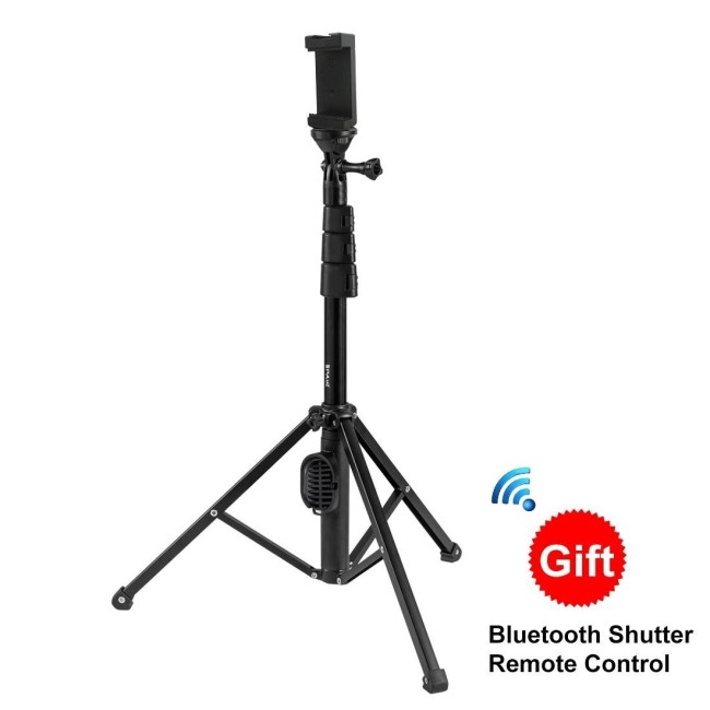 PULUZ Bluetooth Shutter Remote Selfie Stick Tripod Mount Holder for Vlogging Live Broadcast at 18,86 €