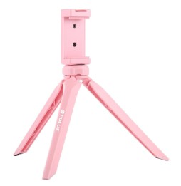 PULUZ Pocket Mini Plastic Tripod Mount with Phone Clamp for Smartphones (Pink) at 3,38 €