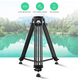 PULUZ pour appareil photo reflex numérique / reflex, hauteur réglable: 62-140 cm à 74,22 €