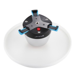 PULUZ 360-Grad-Drehung + rundes Fach mit Fernbedienung für Smartphones, GoPro- und DSLR-Kameras (blau) für 37,12 €