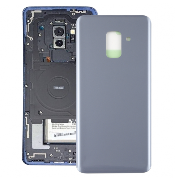 Battery Back Cover for Samsung Galaxy A8 2018 SM-A530 (Grey)(With Logo)