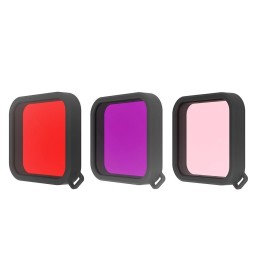 PULUZ Housing Diving Color Lens Filter for DJI Osmo Action(Purple) voor 2,10 €