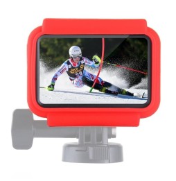 PULUZ Silicone Protective Case for DJI Osmo Action with Frame(Red) voor 4,84 €