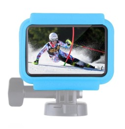 PULUZ Silicone Protective Case for DJI Osmo Action with Frame(Blue) at 4,84 €
