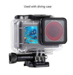 PULUZ Diving Color Lens Filter für DJI Osmo Action (Rot) für 5,08 €
