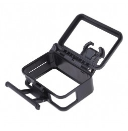 PULUZ Standard Border Frame ABS Protective Cage for DJI Osmo Action, with Buckle Basic Mount & Screw(Black) at 6,06 €