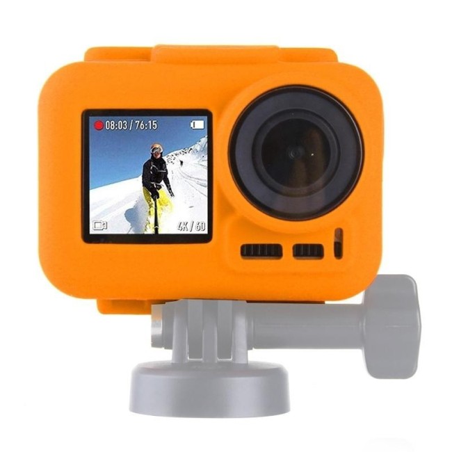 PULUZ Silicone Protective Case for DJI Osmo Action with Frame(Orange) voor 4,84 €