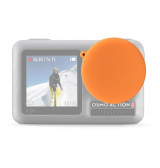 Silicone Lens Cover for DJI Osmo Action (Orange)