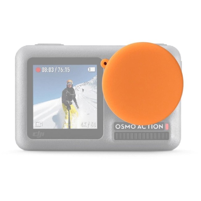 PULUZ -objectif de protection en silicone PULUZ pour DJI Osmo Action (Orange) à 1,82 €