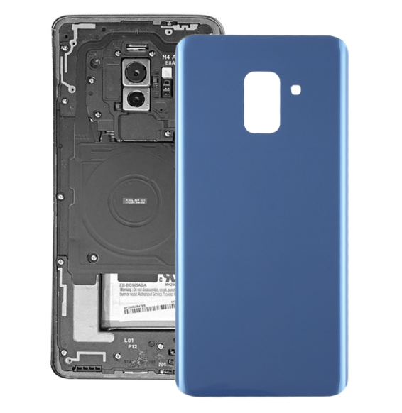 Cache arrière pour Samsung Galaxy A8+ 2018 SM-A730 (Bleu)(Avec Logo) à 12,90 €