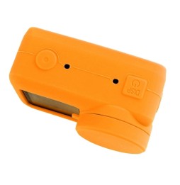 PULUZ protection en silicone PULUZ avec couvercle d'objectif pour DJI Osmo Action (orange) à 4,30 €