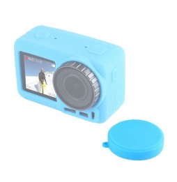 PULUZ Silicone Protective Lens Cover for DJI Osmo Action(Blue) voor 1,82 €