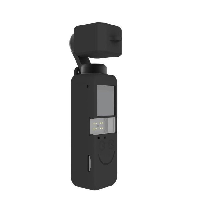 PULUZ 2 in 1 Silicone Cover Case Set for DJI OSMO Pocket 2 (Black) voor 3,00 €