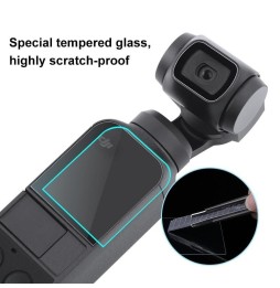 PULUZ 9H 2.5D HD Tempered Glass Lens Protector + Screen Film for DJI OSMO Pocket Gimbal at 1,70 €