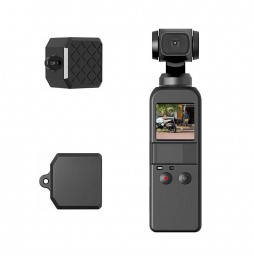 PULUZ 2 in 1 Diamond Texture Silicone Cover Case Set for DJI OSMO Pocket(Black) voor 2,48 €