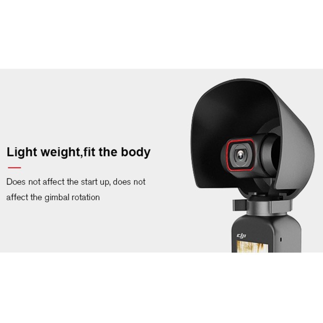 Sun Shade Sunshade Hood for DJI Osmo Pocket 3,Light Weight Screen Shade  Quickly Release Handheld Gimbal Camera Accessories - AliExpress