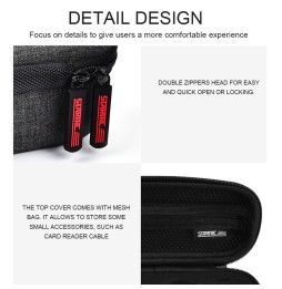 STARTRC Portable Carrying Dacron Hard Case Body Storage Bag for DJI OSMO Pocket / OSMO Pocket 2(Grey) at 16,90 €